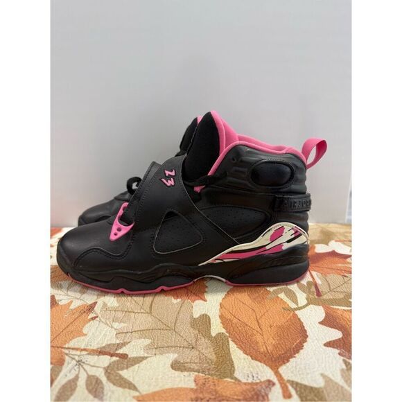 Nike Air Jordan 8 Retro High Pinksicle Women's Shoes Size 8.5 GS 7Y - Picture 1 of 5